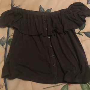 American Eagle off the shoulder top